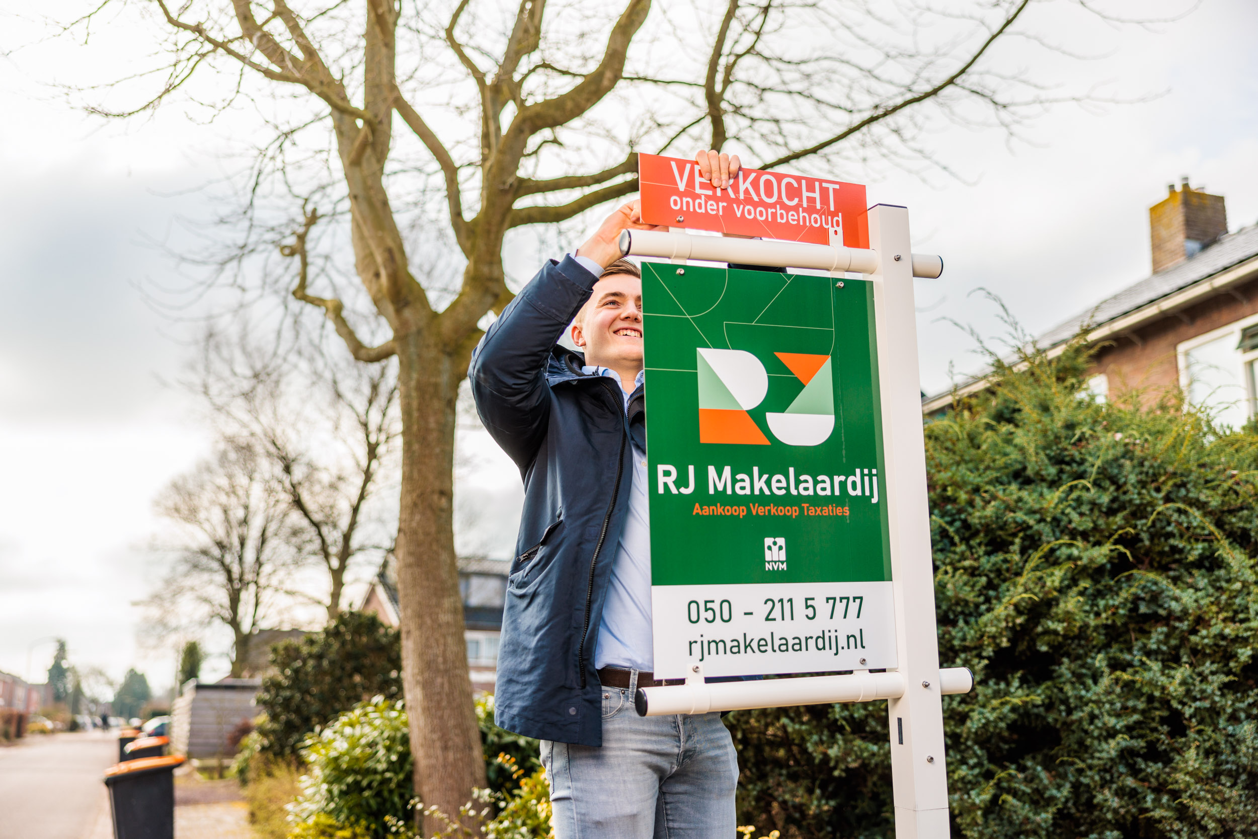 RJ Makelaardij verkocht onder voorbehoud